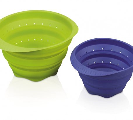 SCC001 Silicone Collapsible Colanders