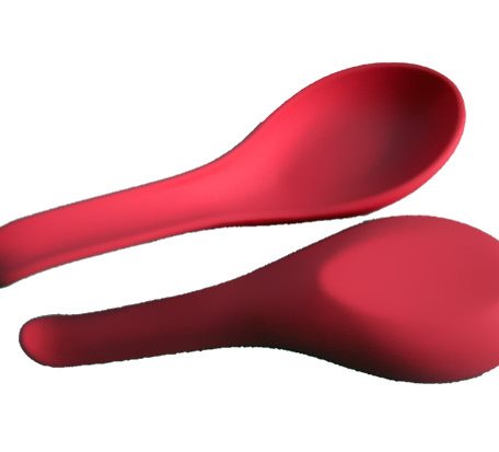 SS004 Silicone Soup Spoon
