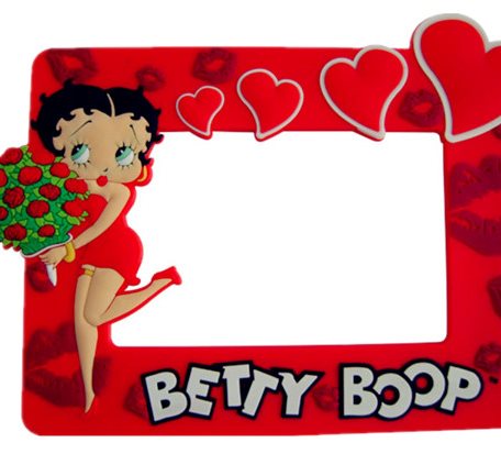 OEM BettyBoop PVC Photo Frames