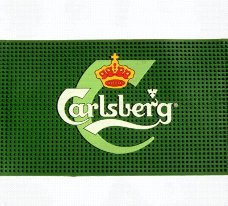 OEM Carlsberg Beer Advertising Bar Mat