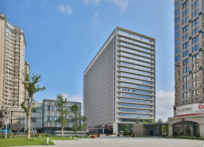 中山小榄金融大厦 - 办公建筑 - 项 目项 目 - 广东省建筑设计研究院 ADG建筑设计研究院（机场院）
